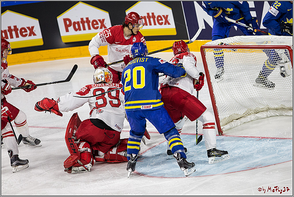 IIHF WM 2017, Daenemark - Schweden, 14.05.2017